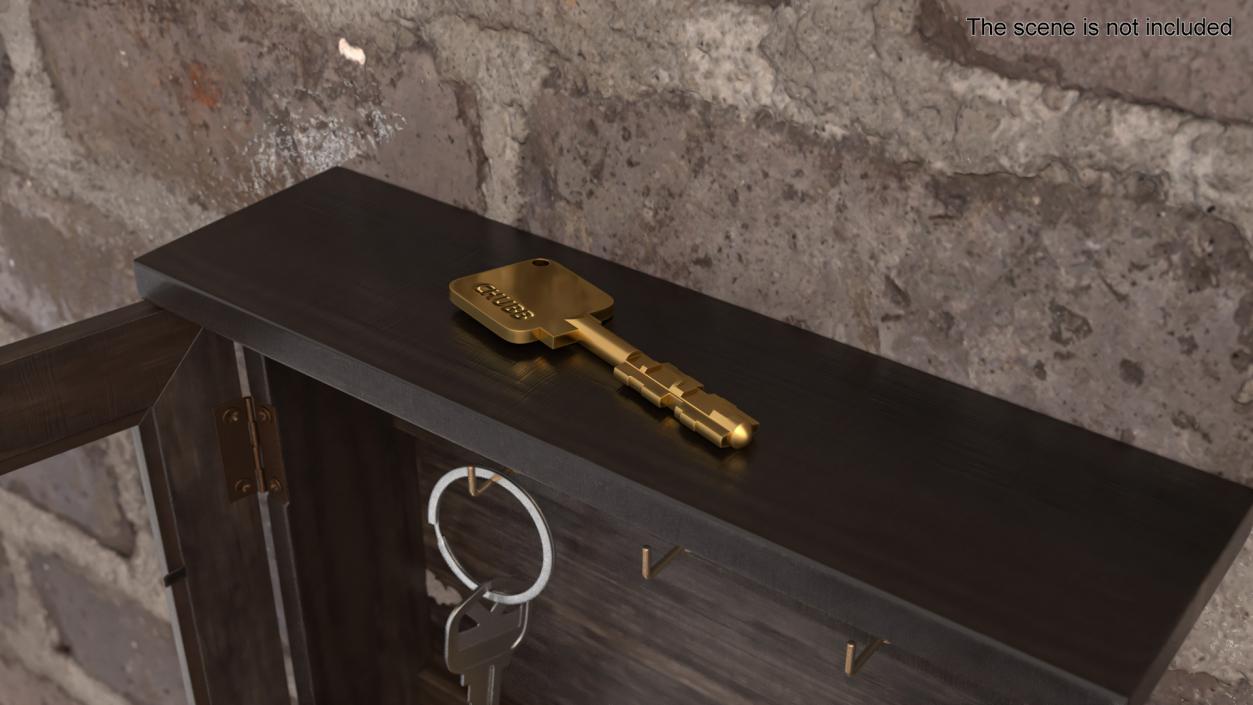 Door Lock Keys Collection 9 3D