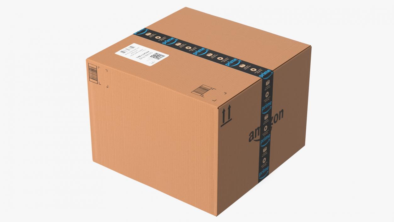 Amazon Parcels Box 51x51x38 3D