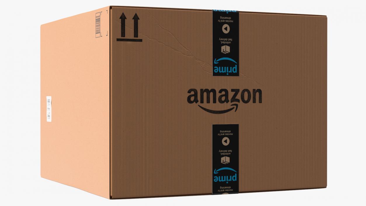 Amazon Parcels Box 51x51x38 3D