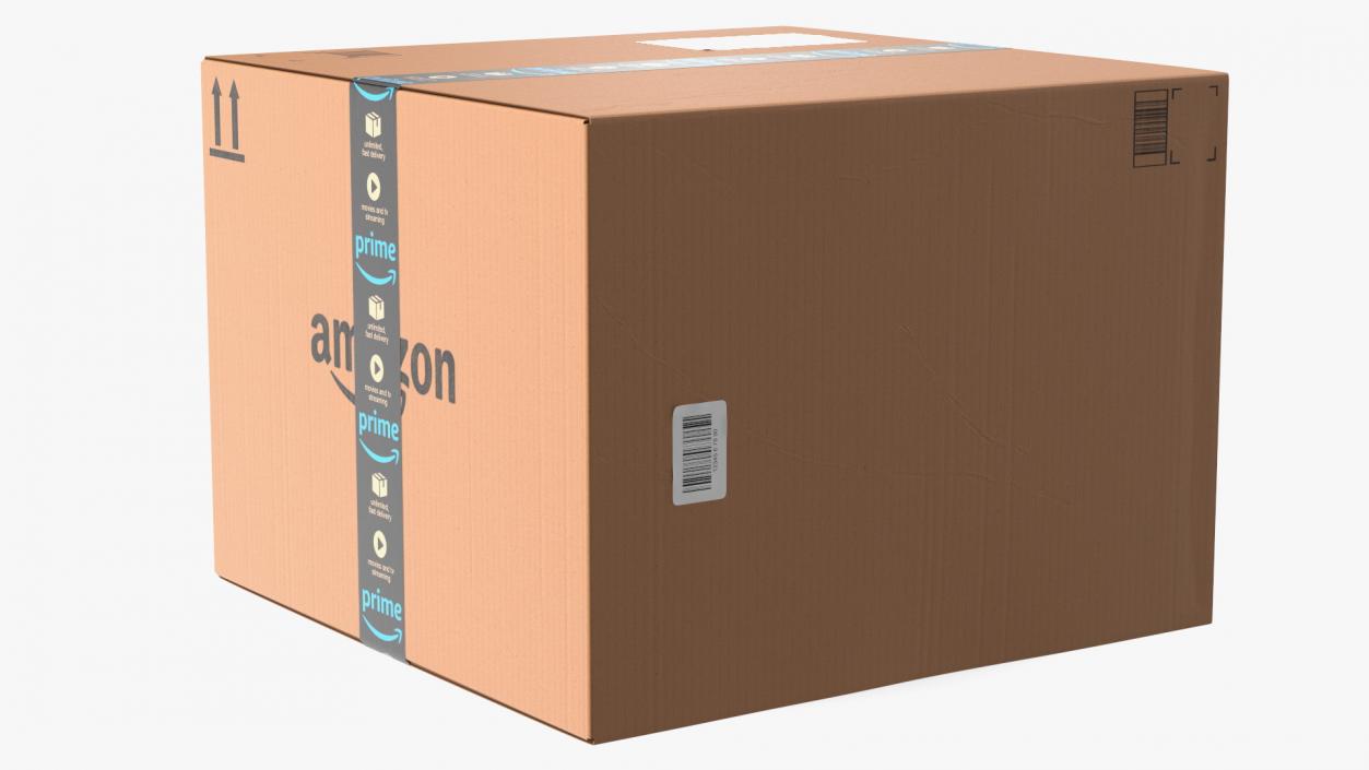 Amazon Parcels Box 51x51x38 3D