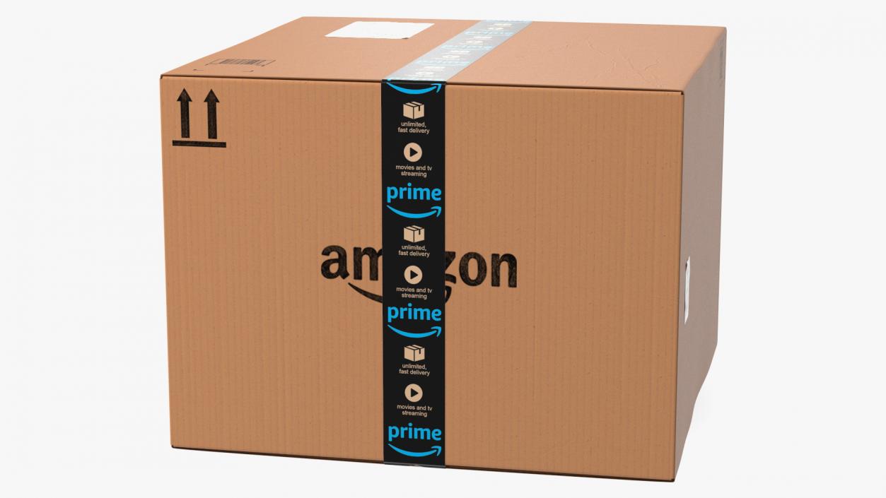 Amazon Parcels Box 51x51x38 3D