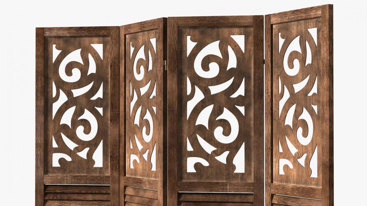 3D Folding Screens Collection 3 model