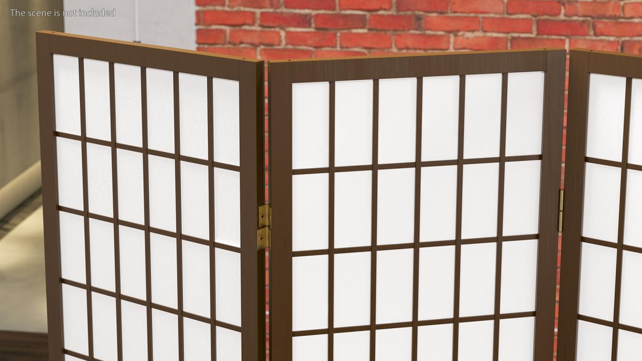 3D Folding Screens Collection 3 model