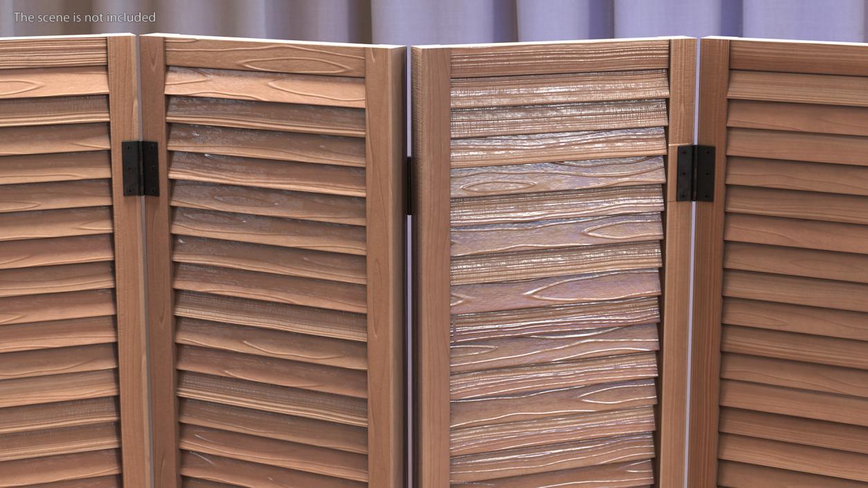 3D Folding Screens Collection 3 model