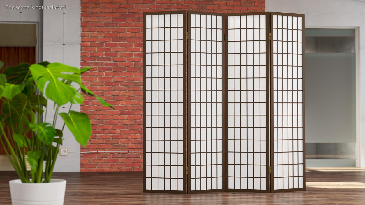 3D Folding Screens Collection 3 model