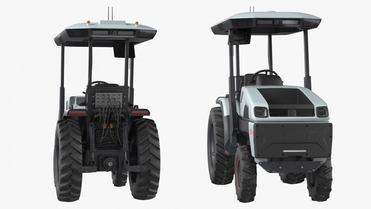 3D model Monarch Autonomous Electric Tractor