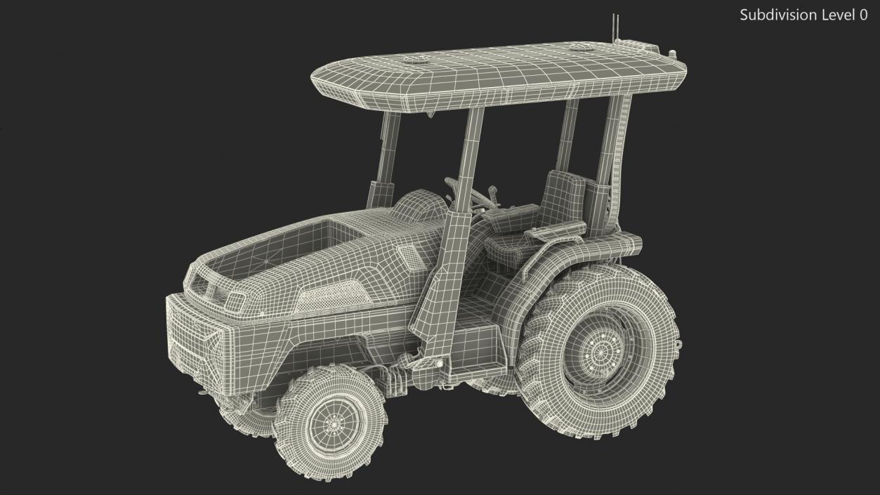 3D model Monarch Autonomous Electric Tractor