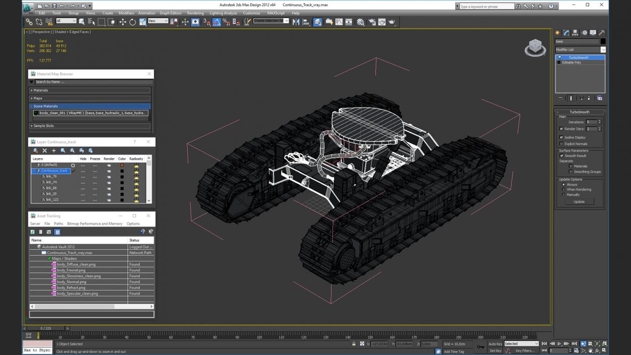 3D Continuous Track