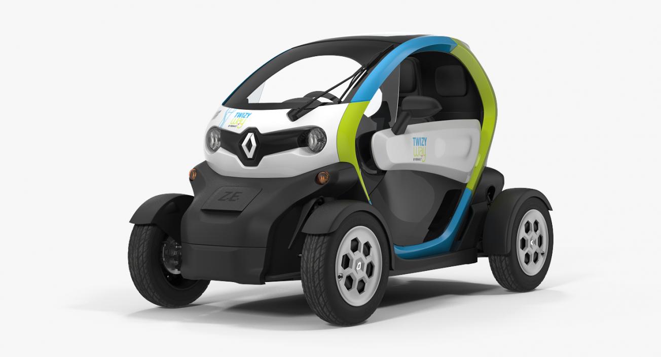 3D model Renault Twizy 2018 Rigged