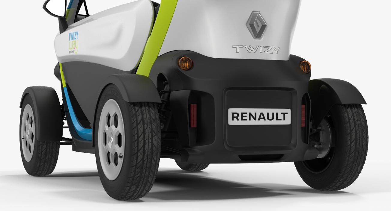 3D model Renault Twizy 2018 Rigged