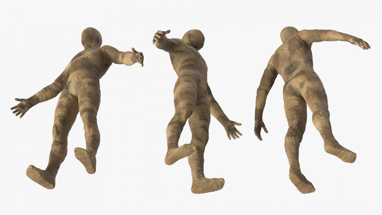 Mummy A-Pose 2 3D model