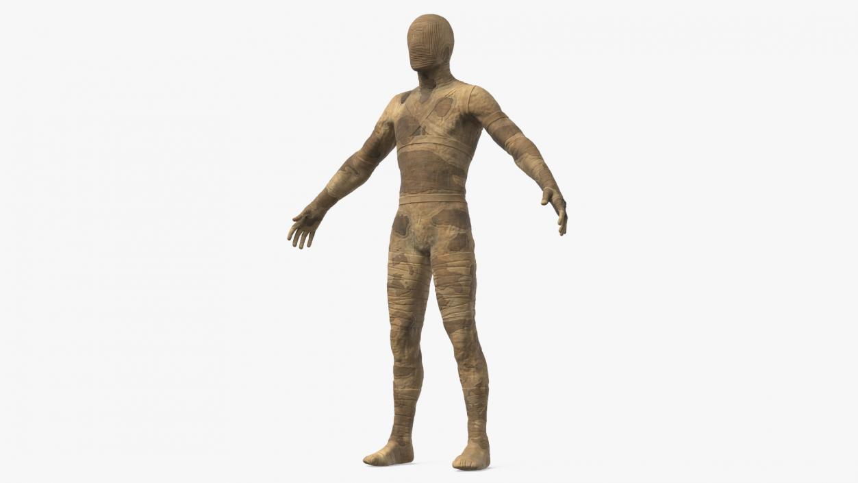 Mummy A-Pose 2 3D model