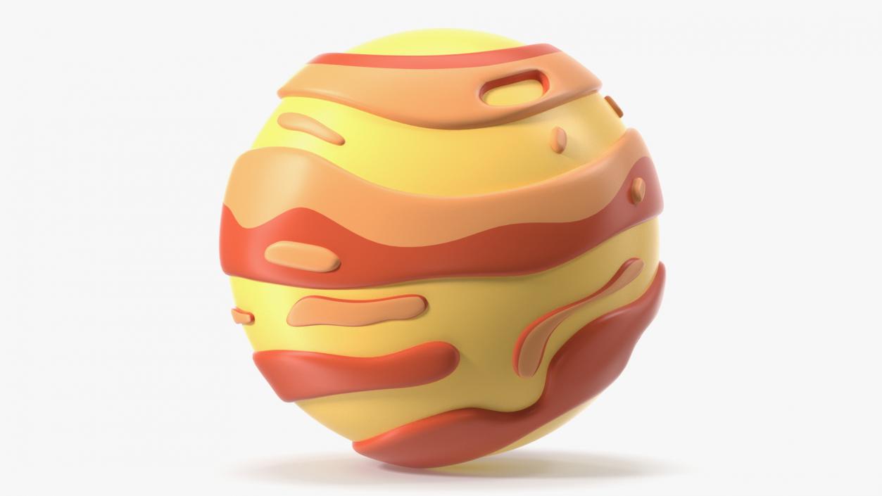 3D model Cartoon Planet Venus