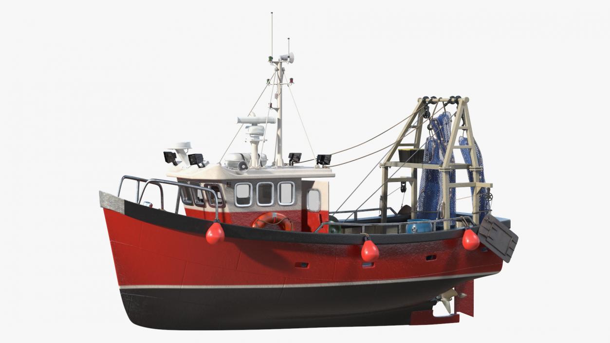 3D model Small Fishing Vessel