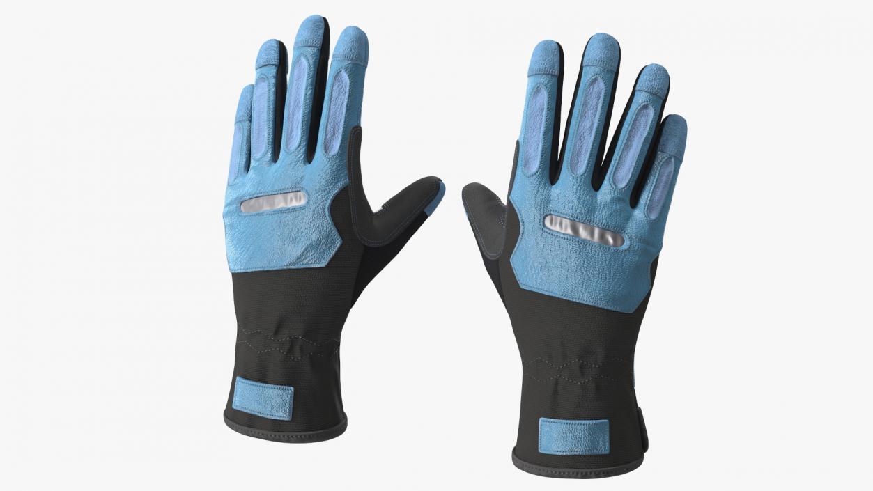 Heavy Duty Safety Gloves 3D model