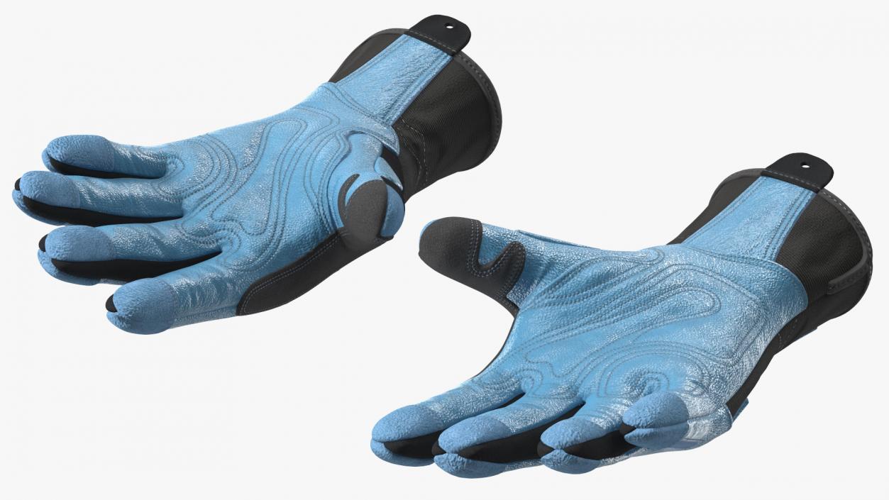 Heavy Duty Safety Gloves 3D model