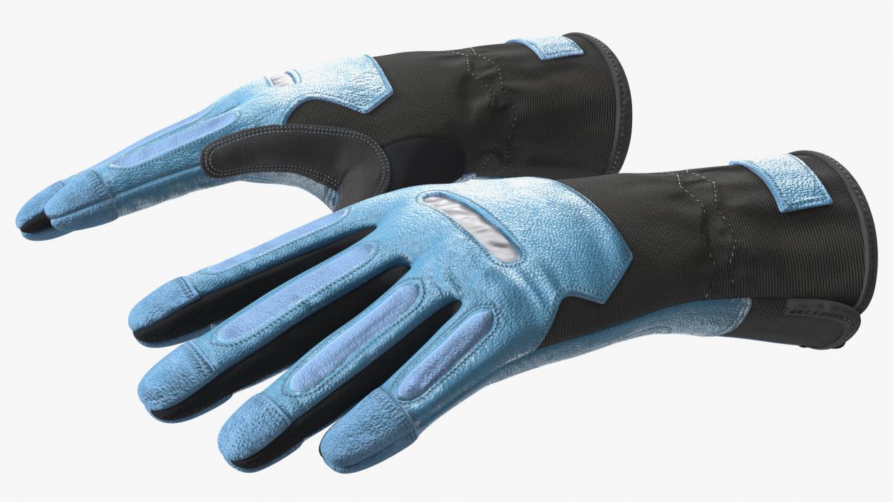 Heavy Duty Safety Gloves 3D model