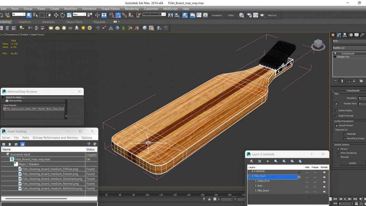 Fillet Board 3D