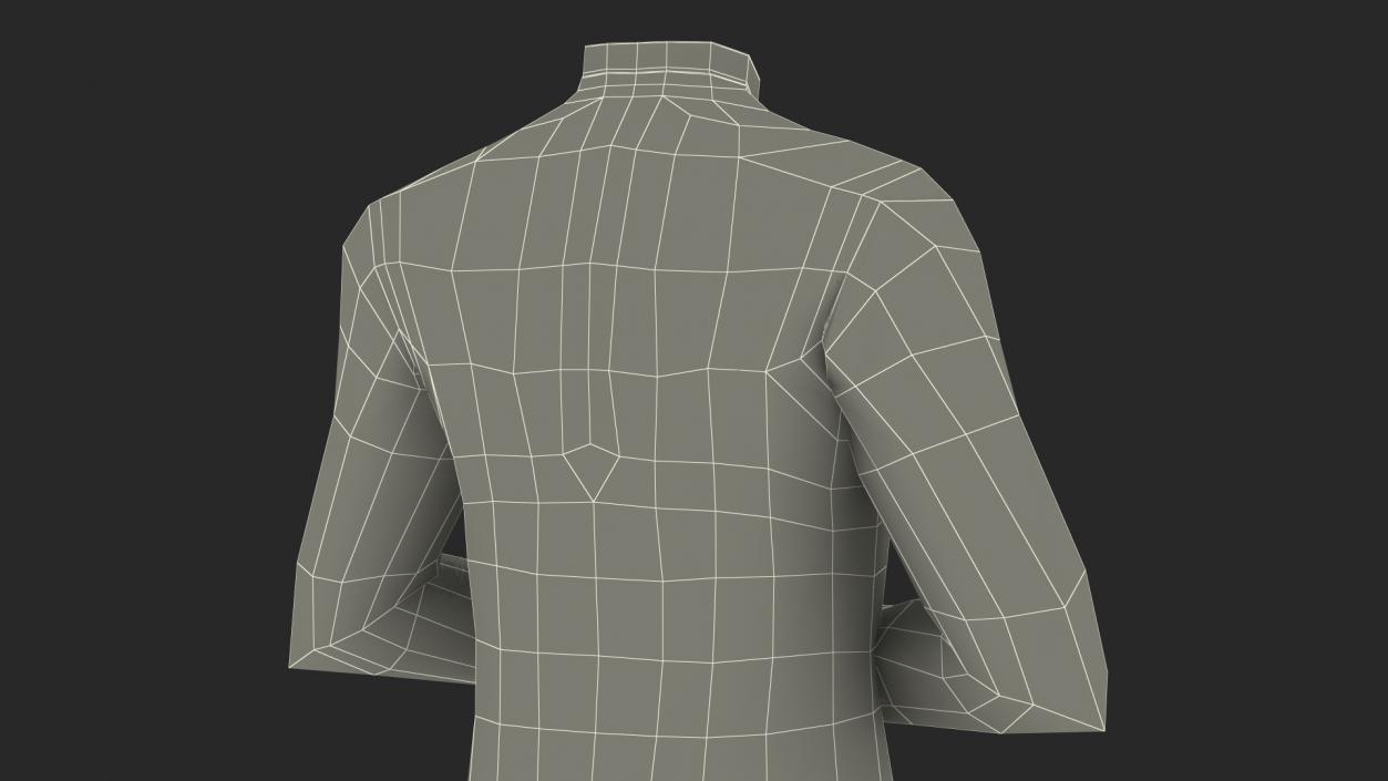 Tunic Business Suit 3D model