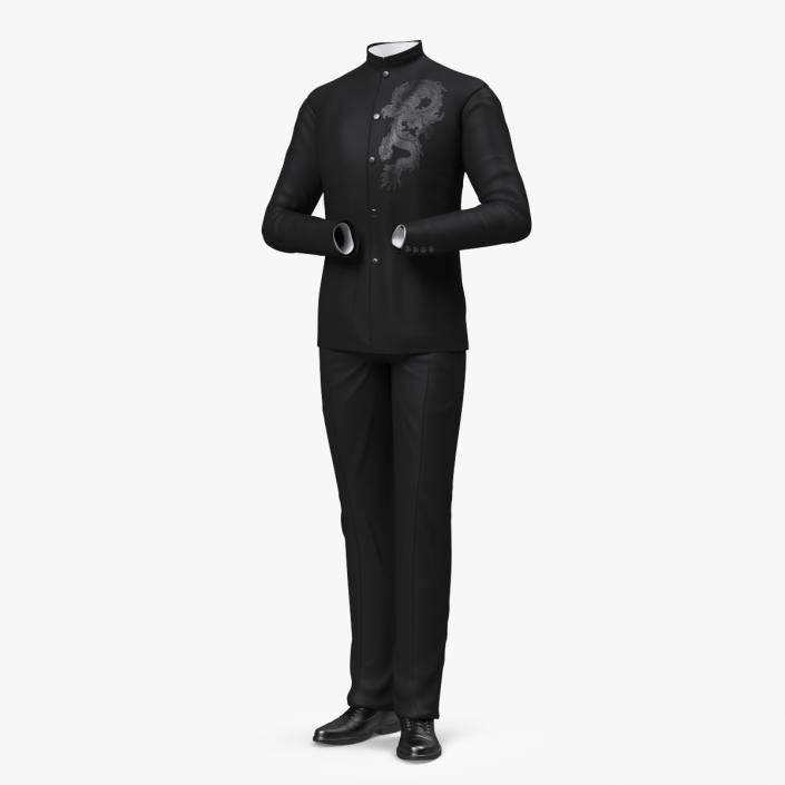 Tunic Business Suit 3D model