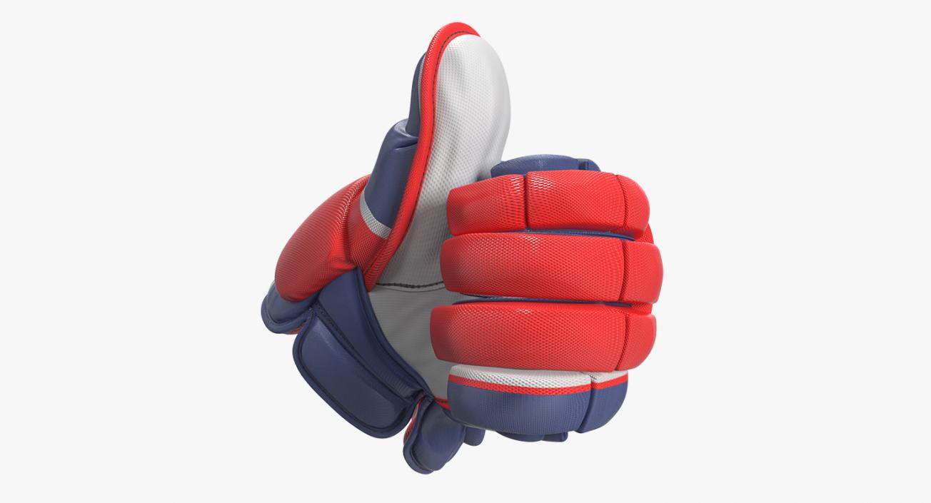 3D Hockey Glove Thumb Up Sign