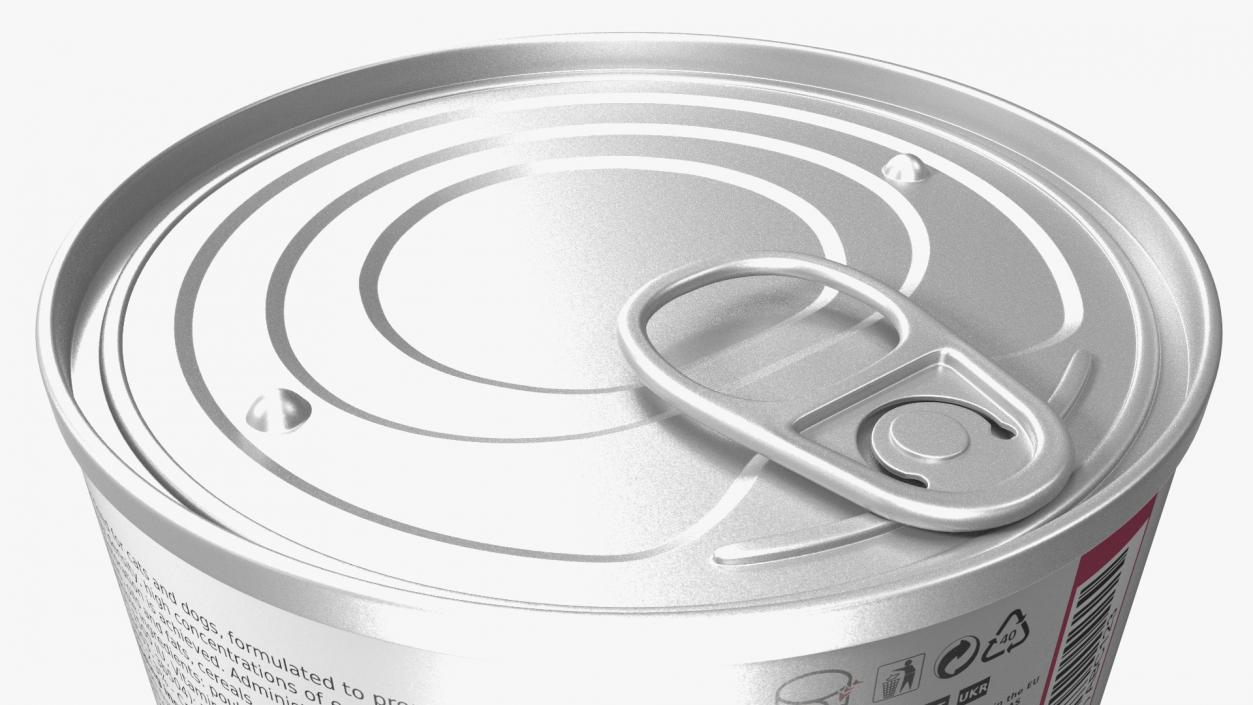 Canned Food for Pets Mockup 3D