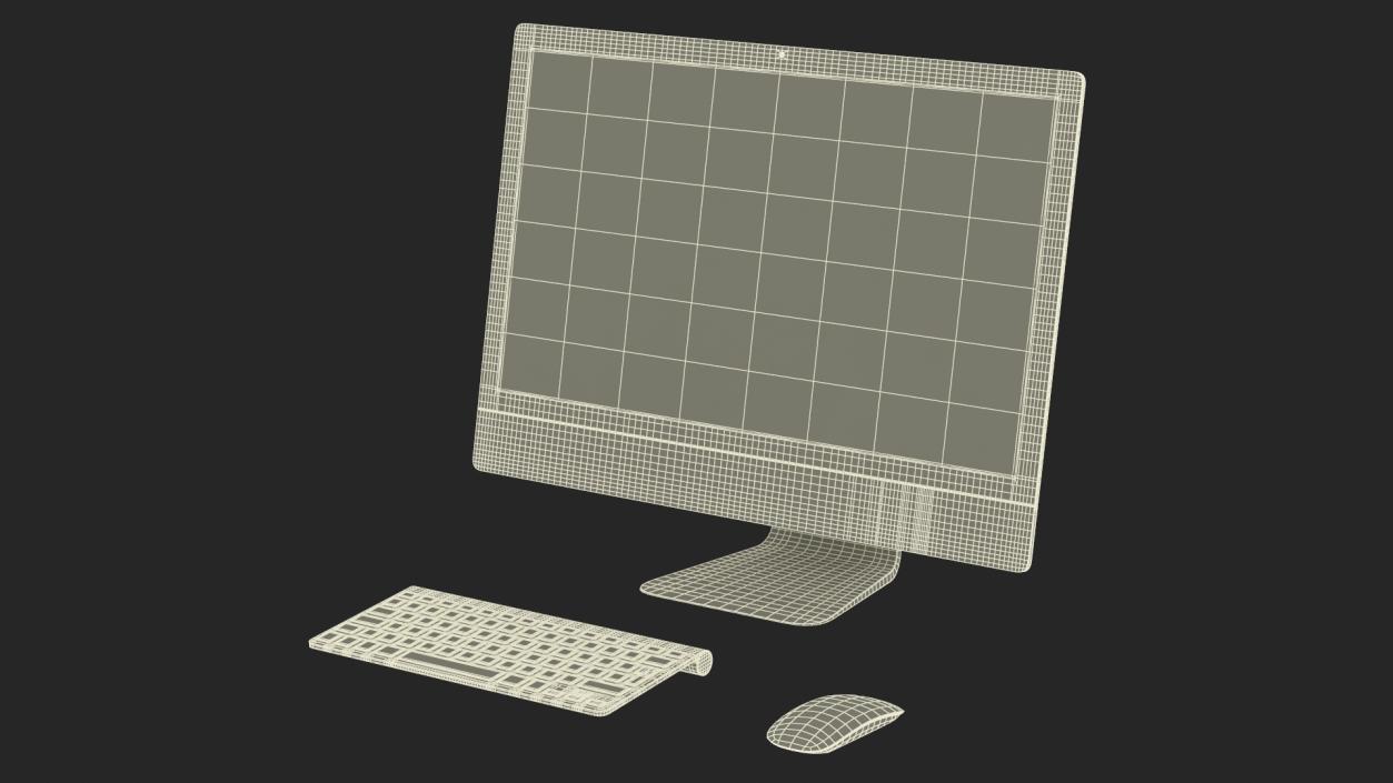 3D model Apple iMac 21 5 Inch