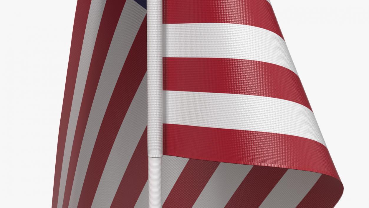 Table Flag USA 3D model