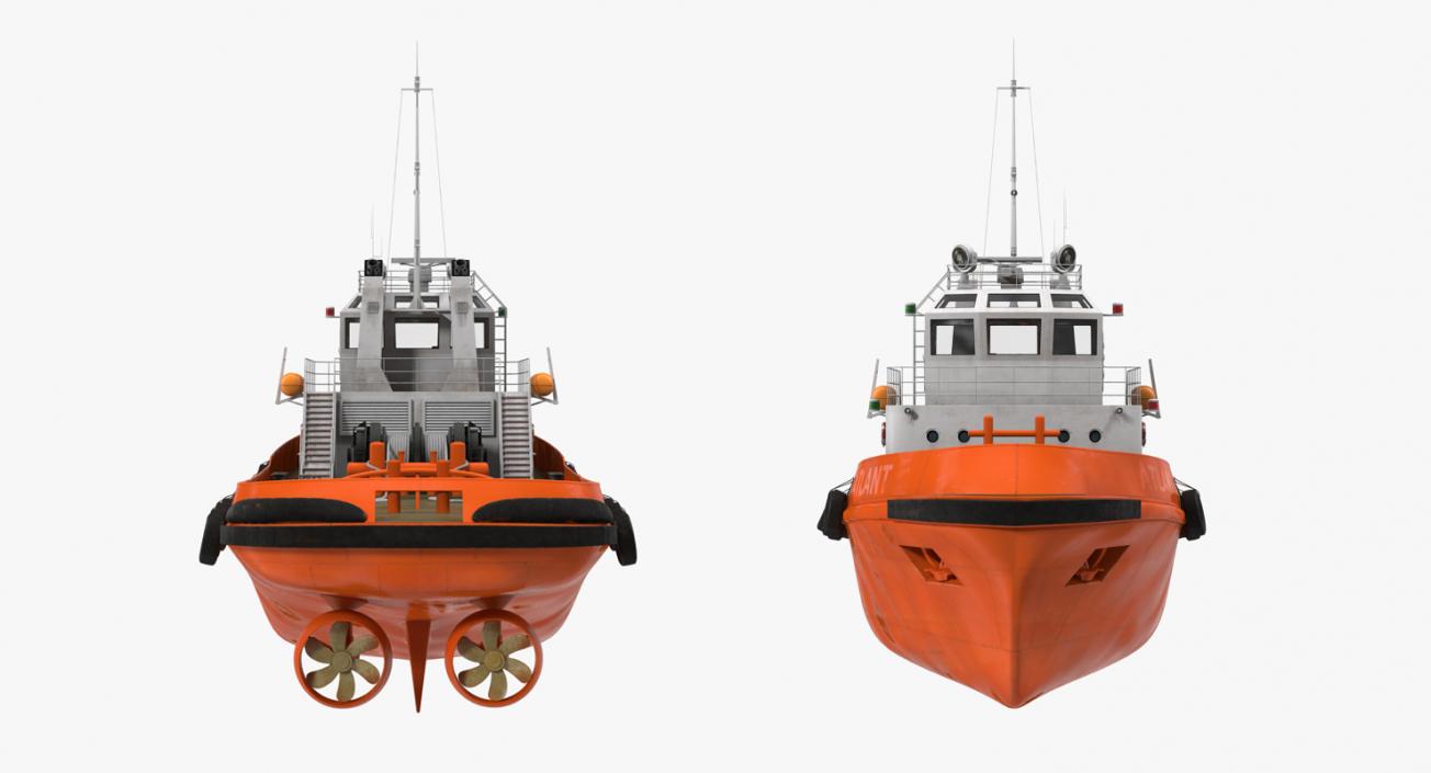 3D model Deep Sea Tug Generic