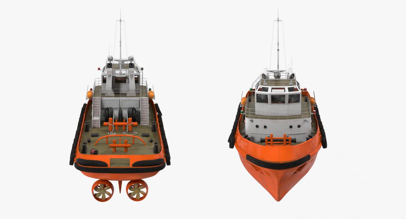 3D model Deep Sea Tug Generic