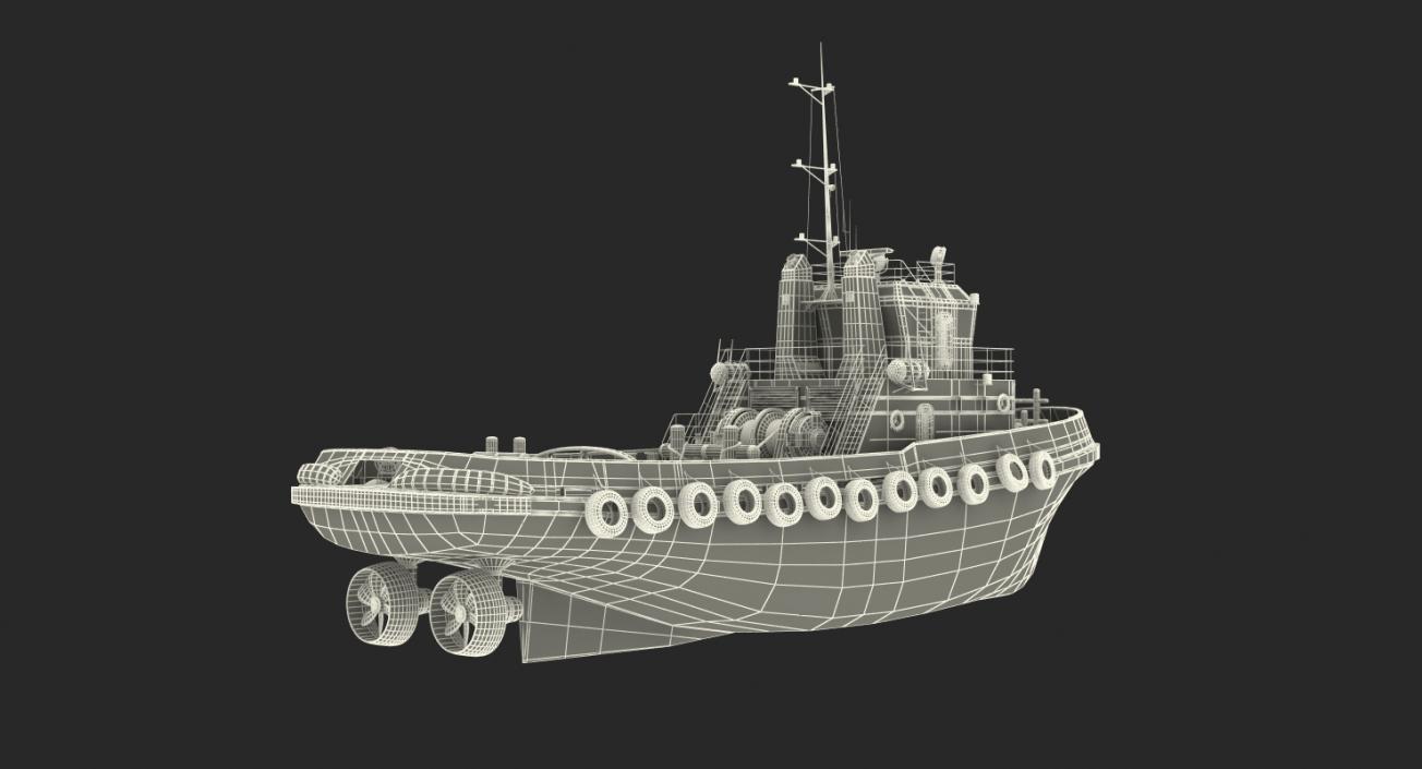 3D model Deep Sea Tug Generic