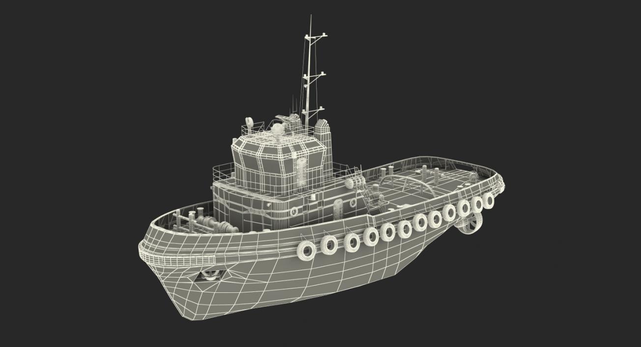 3D model Deep Sea Tug Generic