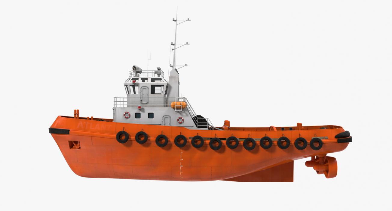 3D model Deep Sea Tug Generic