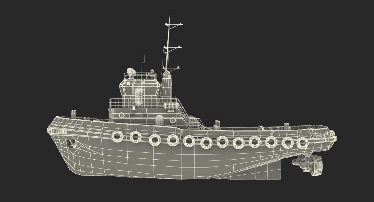 3D model Deep Sea Tug Generic