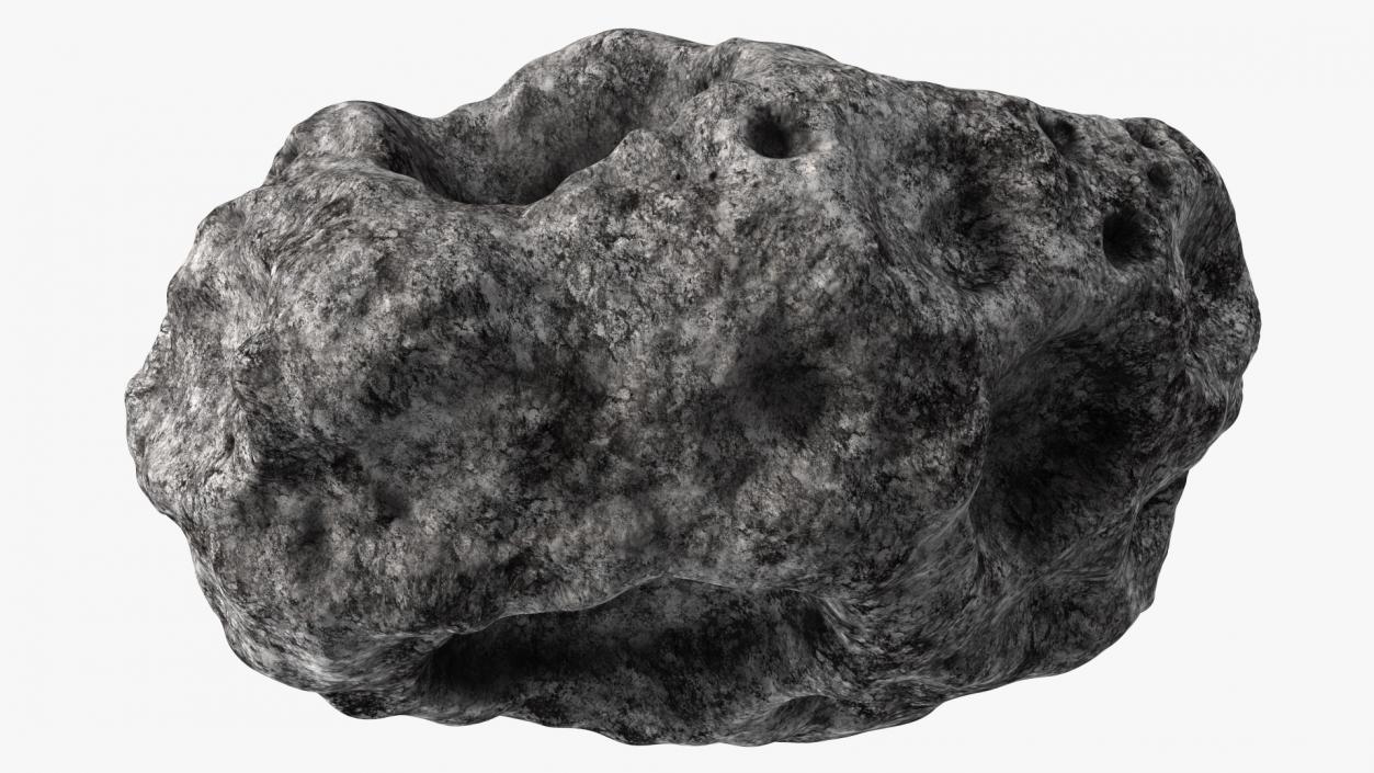 3D model Meteorite Black