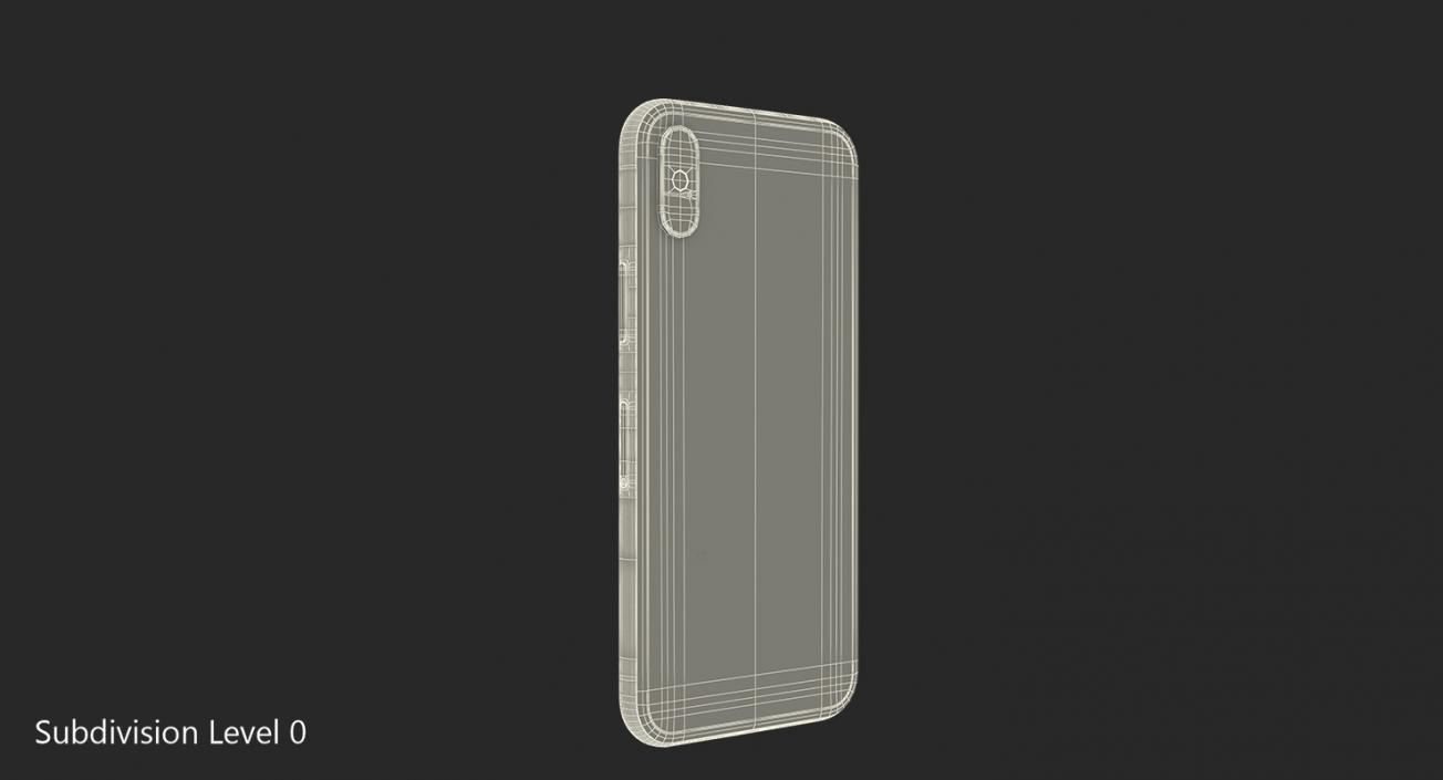 3D Apple iPhone XS Space Grey