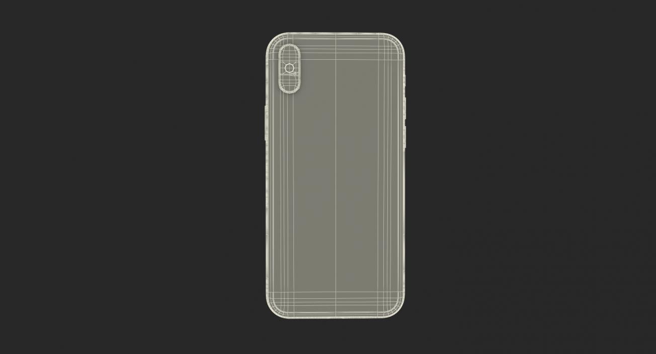 3D Apple iPhone XS Space Grey