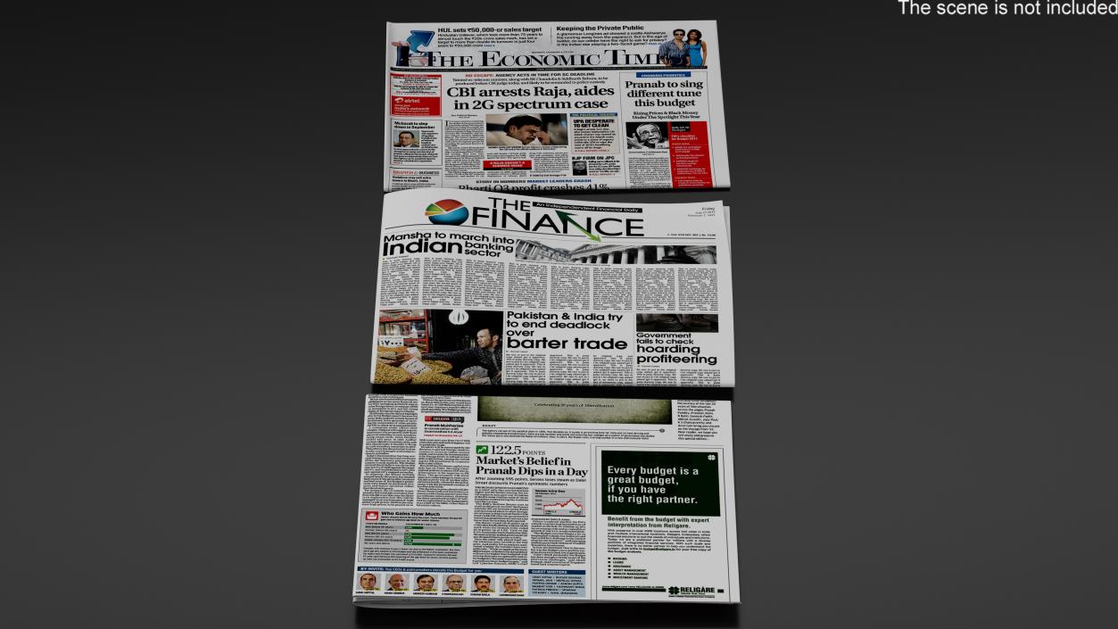 3D Newspaper 3