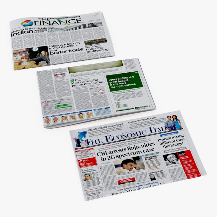 3D Newspaper 3