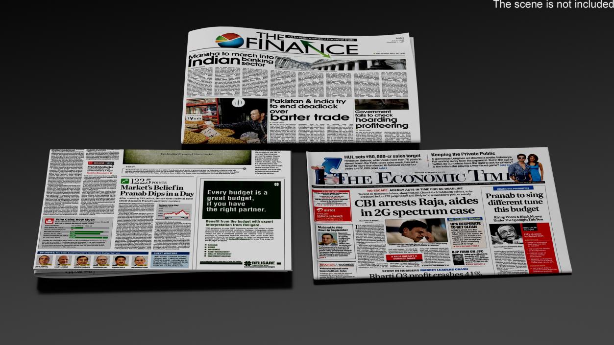 3D Newspaper 3