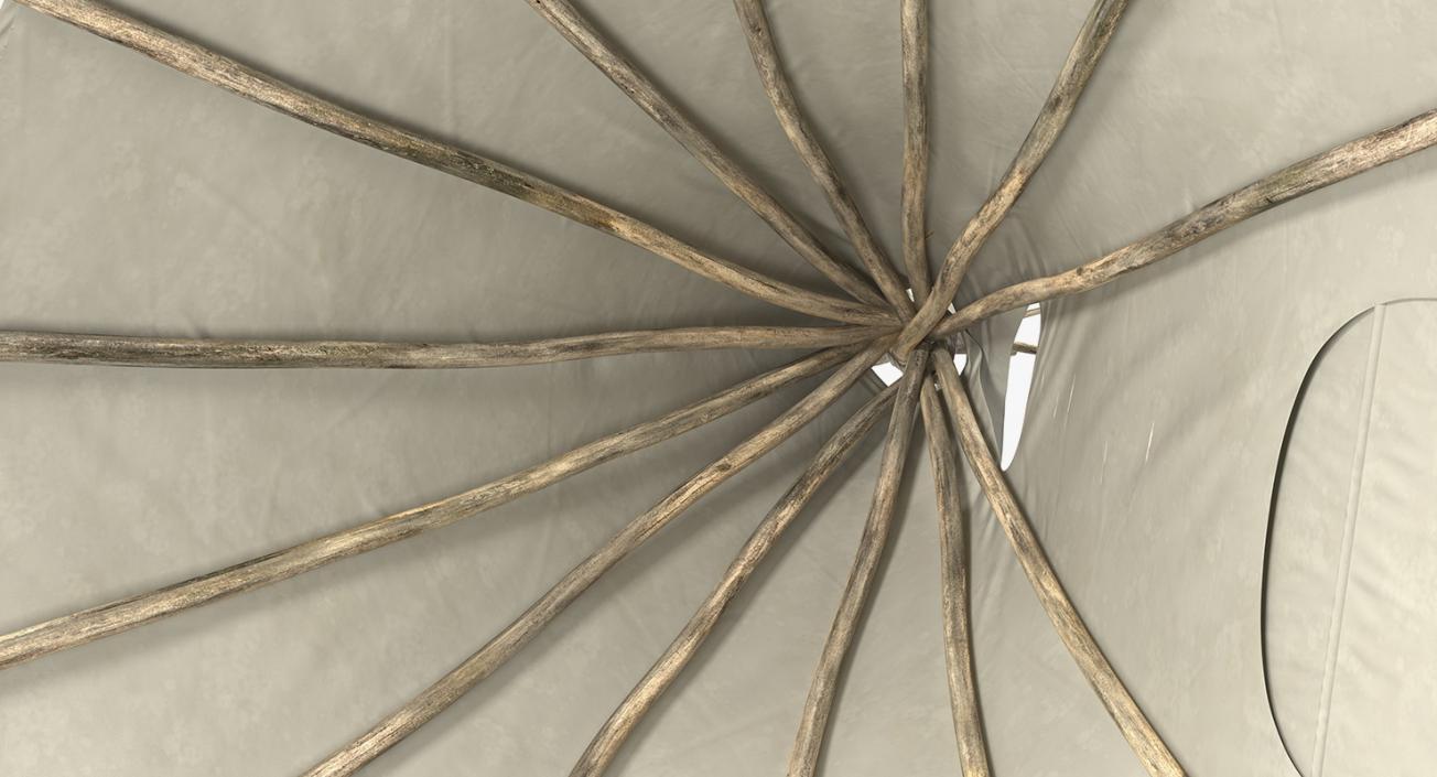 3D Traditional Tipi