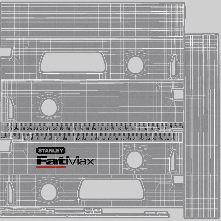 3D Stanley FatMax Magnetic Spirit Level