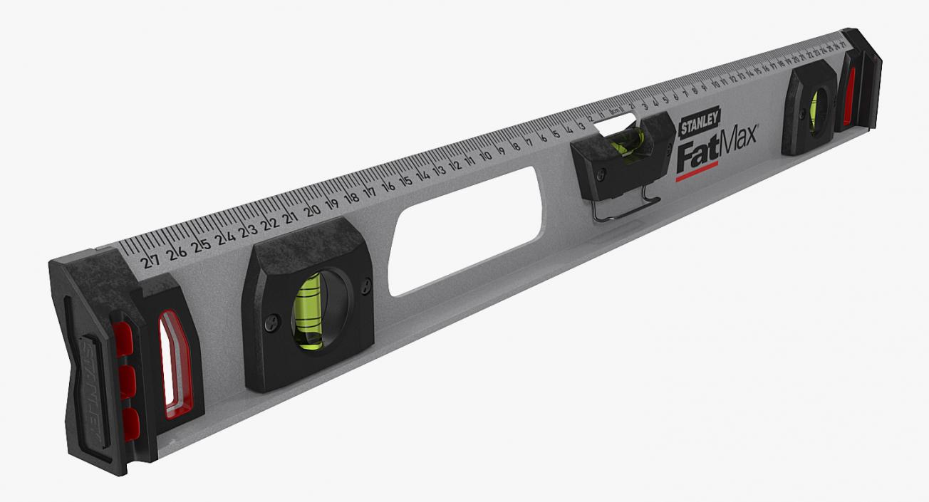 3D Stanley FatMax Magnetic Spirit Level