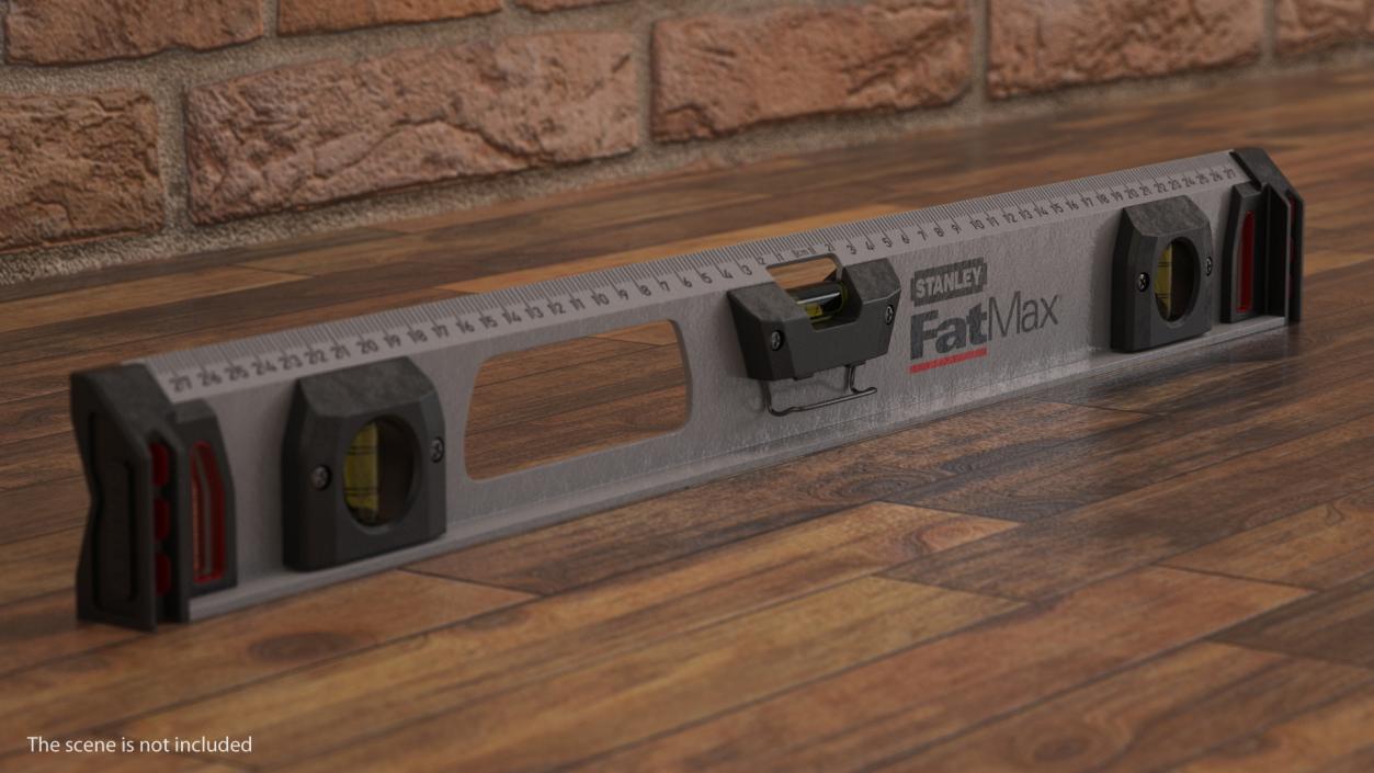 3D Stanley FatMax Magnetic Spirit Level