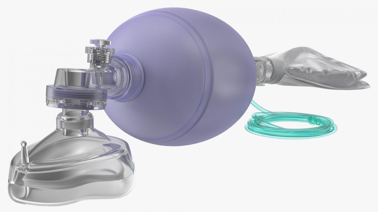 3D model Adult Manual Resuscitator