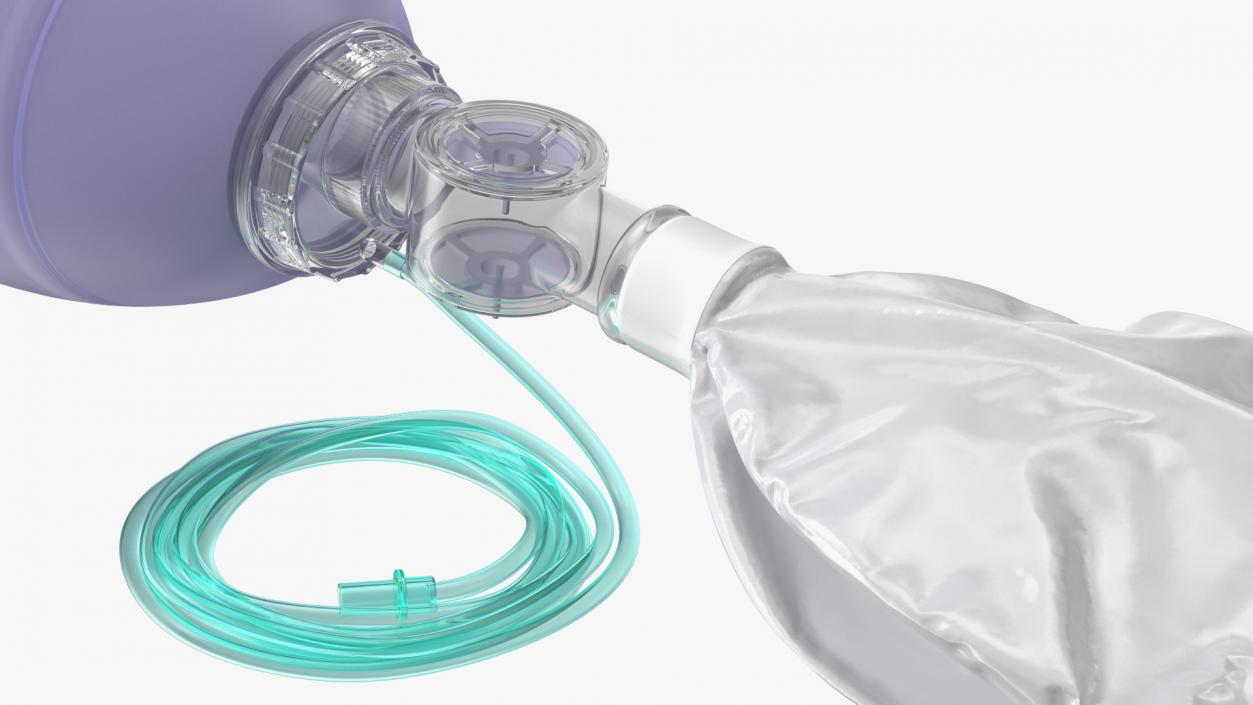 3D model Adult Manual Resuscitator