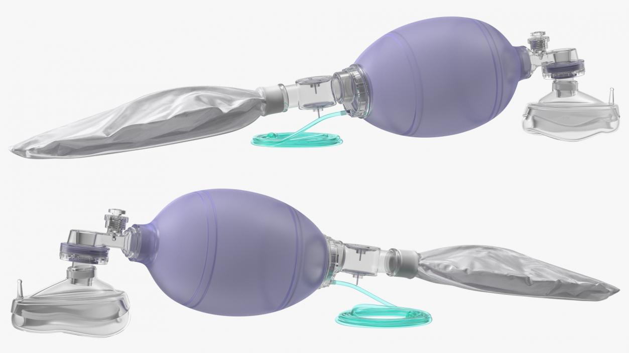 3D model Adult Manual Resuscitator