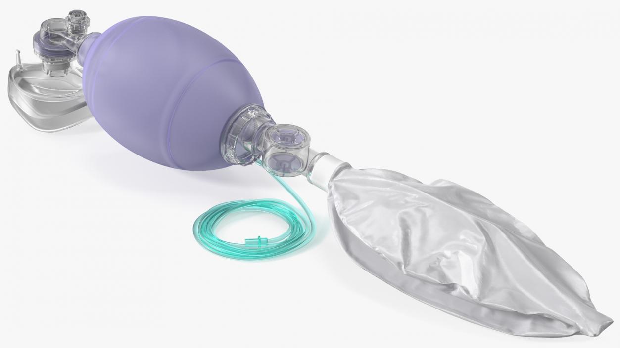 3D model Adult Manual Resuscitator