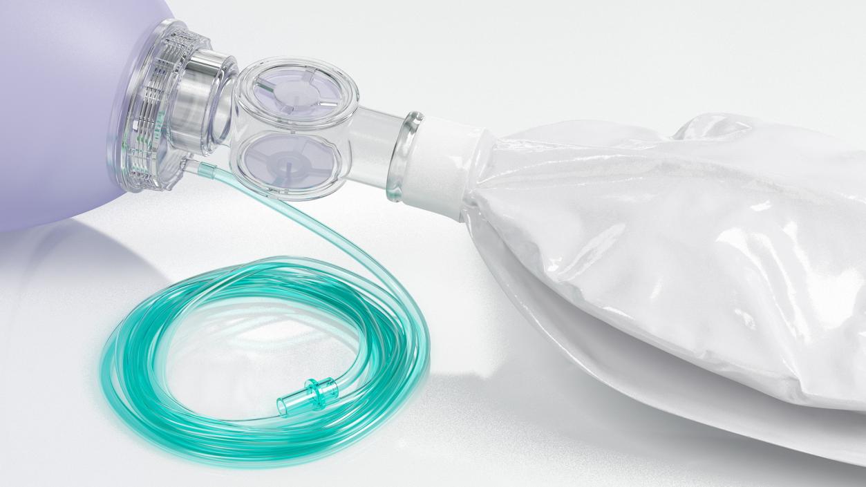 3D model Adult Manual Resuscitator