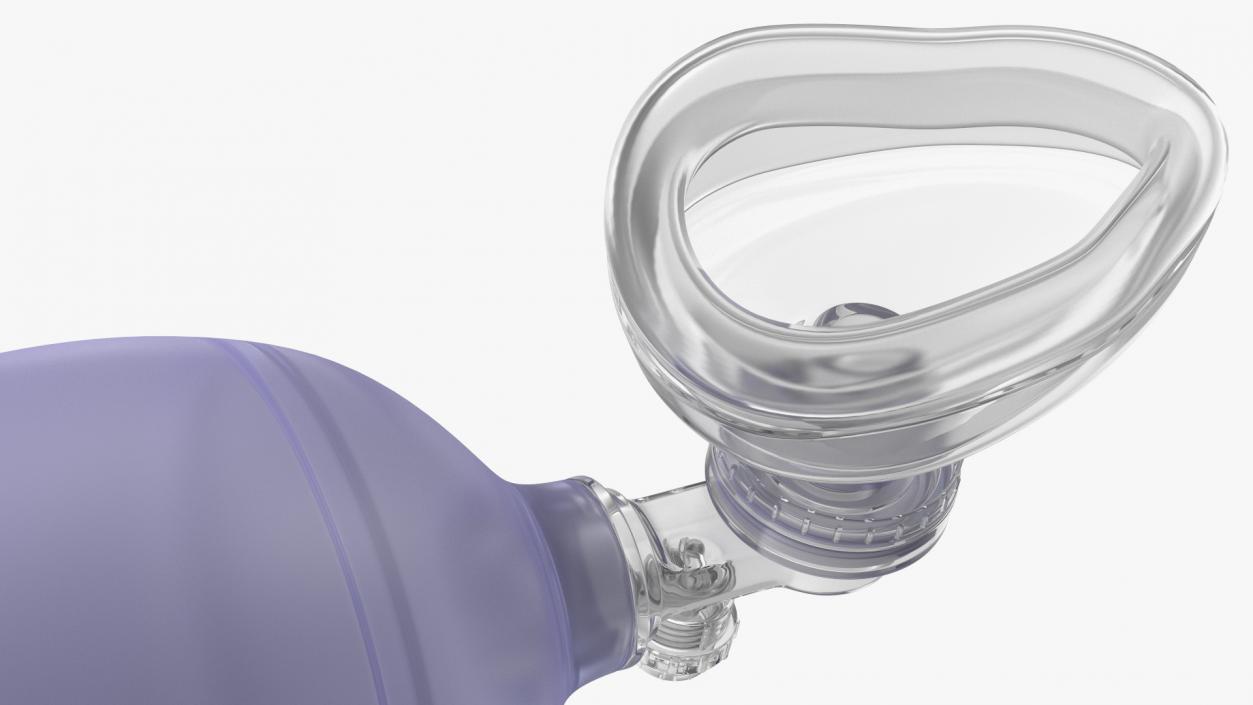 3D model Adult Manual Resuscitator